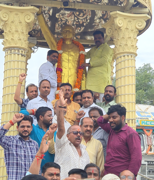 भाजपा ने डॉ.श्यामा प्रसाद मुखर्जी की 125 वी जयंती जिले भर में मनाई गई