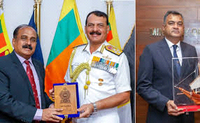 श्रीलंका की प्रधानमंत्री से मिले एडमिरल त्रिपाठी , समुद्री सहयोग बढ़ाने पर की चर्चा
