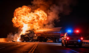 बस-टैंकर की भीषण टक्कर : मक्का से मदीना जा रहे 45 भारतीयों की मौत,18 एक ही परिवार से