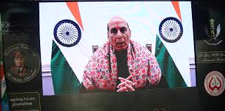 राष्ट्र की संप्रभुता से जुड़े मुद्दों पर ले. जनरल सिन्हा देश के लिए प्रेरणास्रोत : राजनाथ