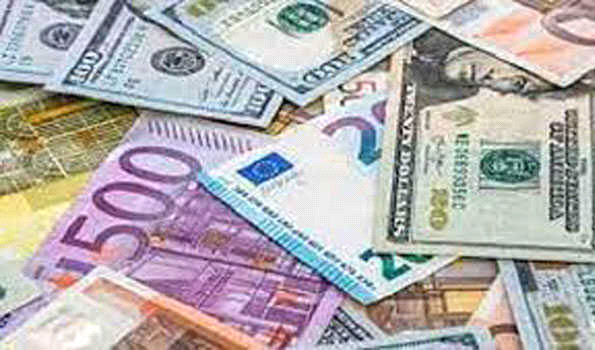 विदेशी मुद्रा भंडार 2.2 अरब डॉलर घटकर 584.7 अरब डॉलर पर