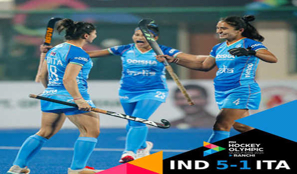 भारत ने इटली को 5-1 से हराकर सेमीफाइनल में किया प्रवेश
