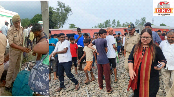 गोंडा ट्रेन हादसा: डीएम नेहा शर्मा ने खुद संभाला राहत कार्य का मोर्चा, जिला प्रशासन की सक्रियता से मिली बड़ी राहत