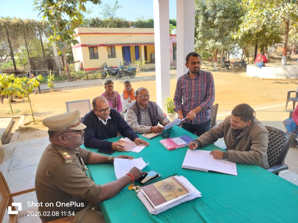 थाना समाधान दिवस पर पड़े चार मामले नहीं हुआ निस्तारण 