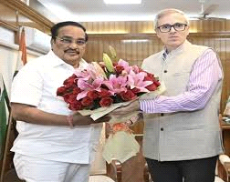 सीएम उमर अब्दुल्ला की जल शक्ति मंत्री से मुलाकात