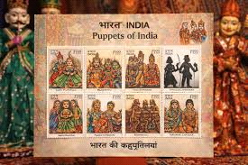 भारत की कठपुतलियों पर आठ स्मारक डाक टिकट