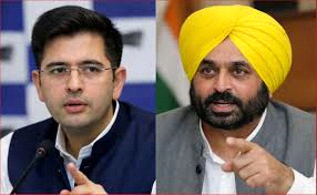 मोदी सरकार के खिलाफ बोलने से डरते हैं राघव चड्ढा: आप