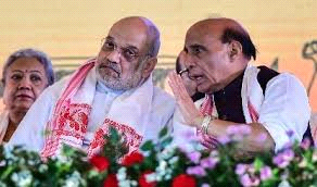 राजनाथ सिंह के घर आधी रात तक बीजेपी-आरएसएस नेताओं ने किया मंथन